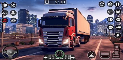 Euro Truck Sim Truck Game 3d