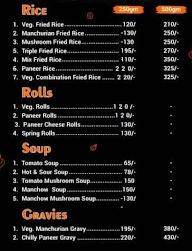 Food Fusion menu 2