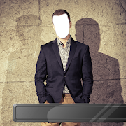 Stylish Man Suit Photo Editor  Icon