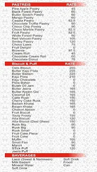 Amar Bakery Sweets & Cake Shop menu 4