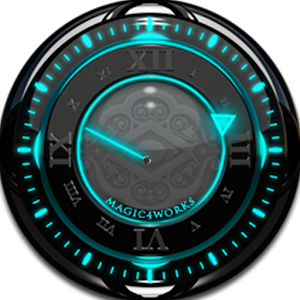 T Glow Analog Clock Widget 2.51 Icon