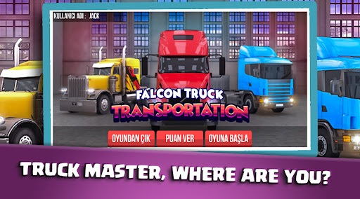 Screenshot Falcon Truck Transportation