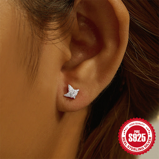 Title 30, Fashion S925 Sterling Silver Water Drop, Pomegr...