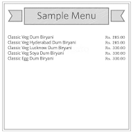 Express Biryani menu 1