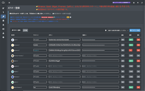 TVExtBot for 暗号通貨