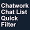 Item logo image for Chatwork Chat List Quick Filter