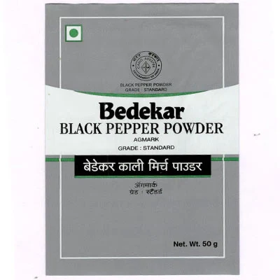 Bedekar Black Pepper Powder 50 Gm