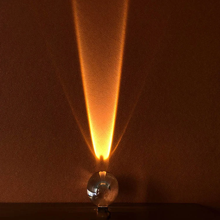 Moderne minimalistische tafellamp decoratie creativiteit zonsonderganglamp. Creëer een warme en ontspannen sfeer in huis met deze unieke lamp.