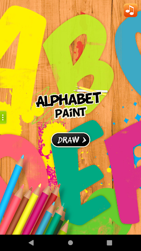 Alphabet Letters Paint