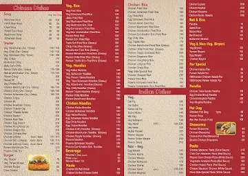 Road Side-A Food Joint menu 