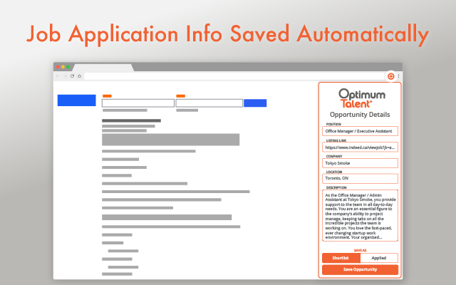 Optimum Talent Job Tracker Preview image 3