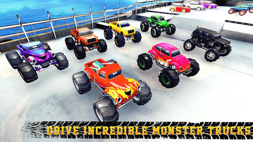 Monster Truck Cargo Airplane Car Transport Games