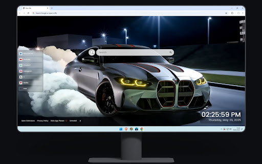 BMW M4 CSL Live Wallpaper screenshot 2
