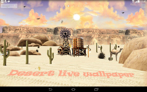 Desert Nature Live Wallpaper