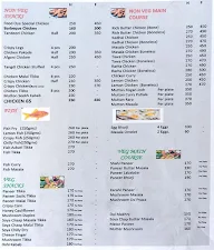 Food Oye menu 2