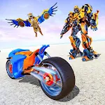 Cover Image of Скачать Flying Tiger Robot Bike - Ultimate Robot  APK