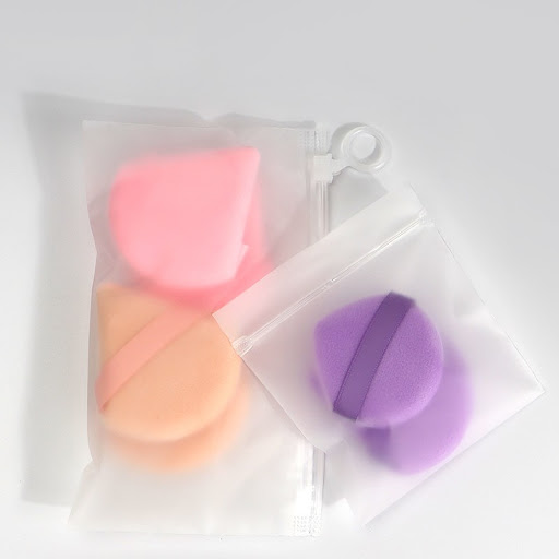 Title 2, Flocking powder puff for skin-friendly dry plus...