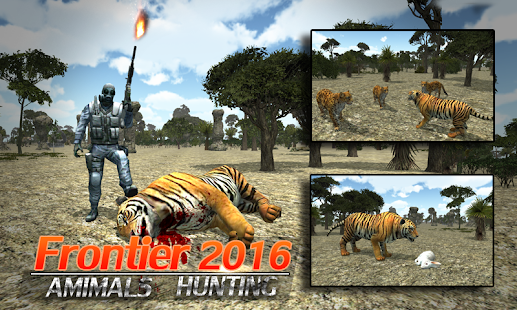  Frontier Animals Hunting 2016- 스크린샷 미리보기 이미지  