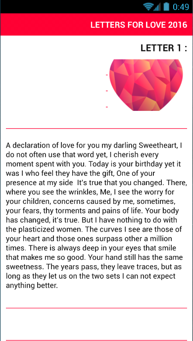 LOVE Messages 2016 Screen 3