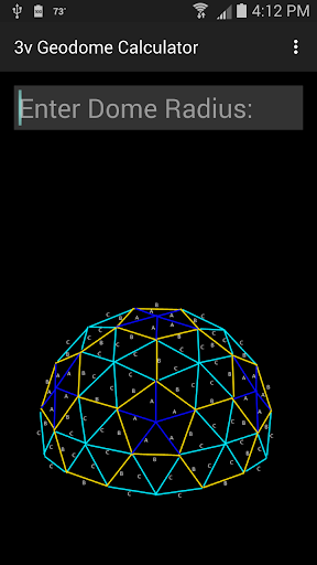 3v Geodome Calculator