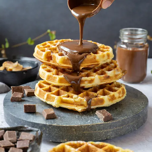 Chocolate Butterscotch Waffle