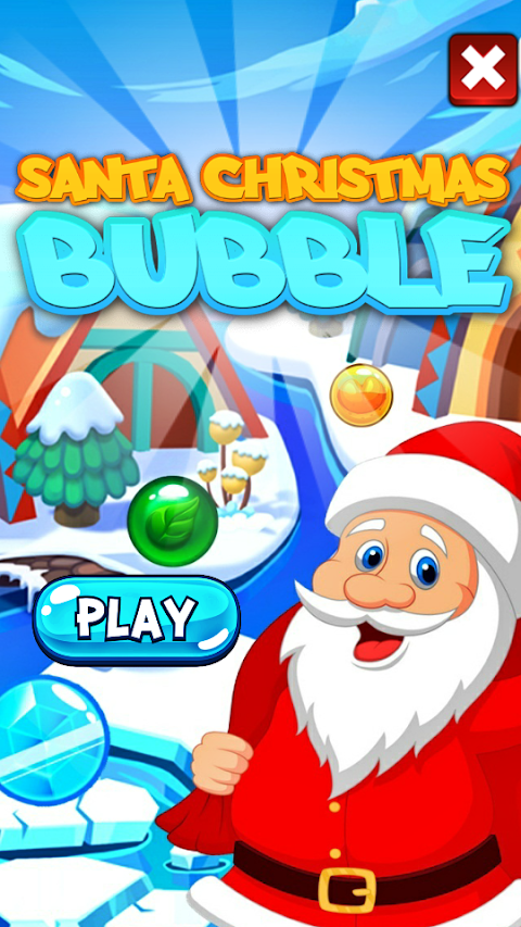 Santa Christmas Bubble Shooterのおすすめ画像1