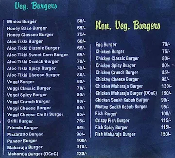 XBurgers menu 