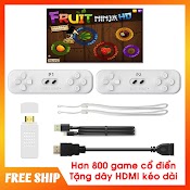 Máy Chơi Game Y2 Fit Không Dây Cầm Tay 2 Người Hơn 800 Game Cổ Điển, Cổng Hdmi 830 Game Tuổi Thơ