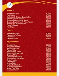 Blue Jay Hotels & Restaurants menu 7