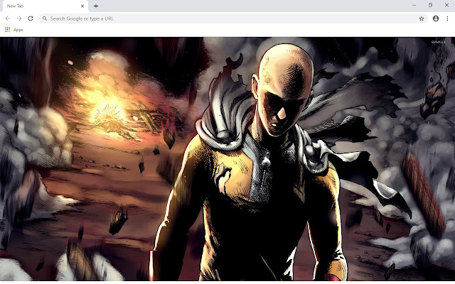 One Punch Man New Tab & Wallpapers Collection