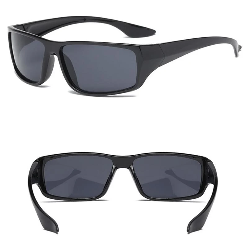 Gafas de sol deportivas para hombre con montura de gafas de visión nocturna