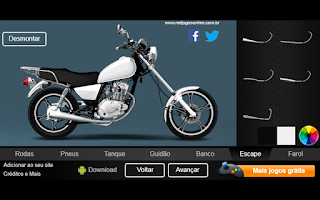 Create Your Custom Bike 125 Screenshot