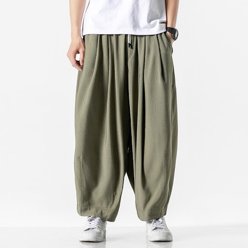 Title 10, Mens Casual Pants Loose Wide Leg Spring Summer...