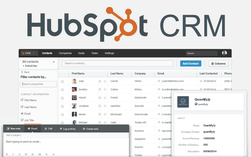 Hubspot CRM screenshot