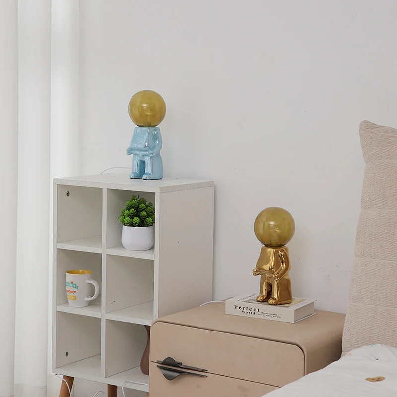 Title 10, Astronaut Bureau Lamp, handig, beweeglijk en cr...