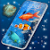 Fish Swim Live Wallpaper 🐟 3D Wallpaper Themes icon