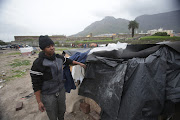 It's estimated there are 14,000 people sleeping on Cape Town's streets. The area around the Castle belongs to the Department of Public Works. File photo.