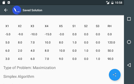 Operations Research LP Solver