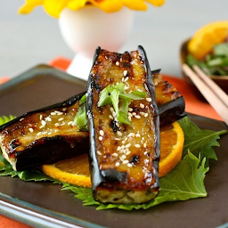 Miso Glazed Eggplant