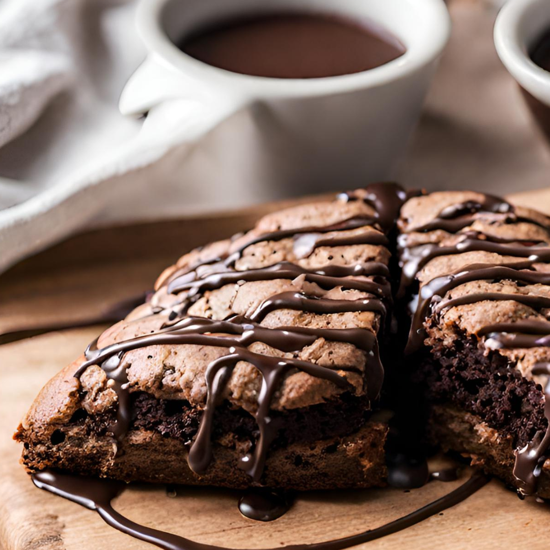 Chocolate Chocolate Scones