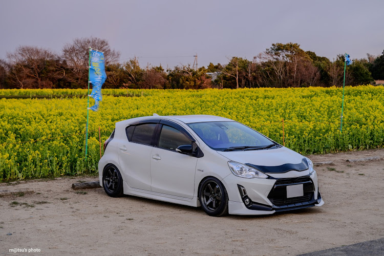 アクアのネズミっ子倶楽部・バックシャンな愛車・PickUpCars2025・PickUpCarsで会いましょう・黄昏れ菜の花に関するカスタム事例の投稿画像2枚目