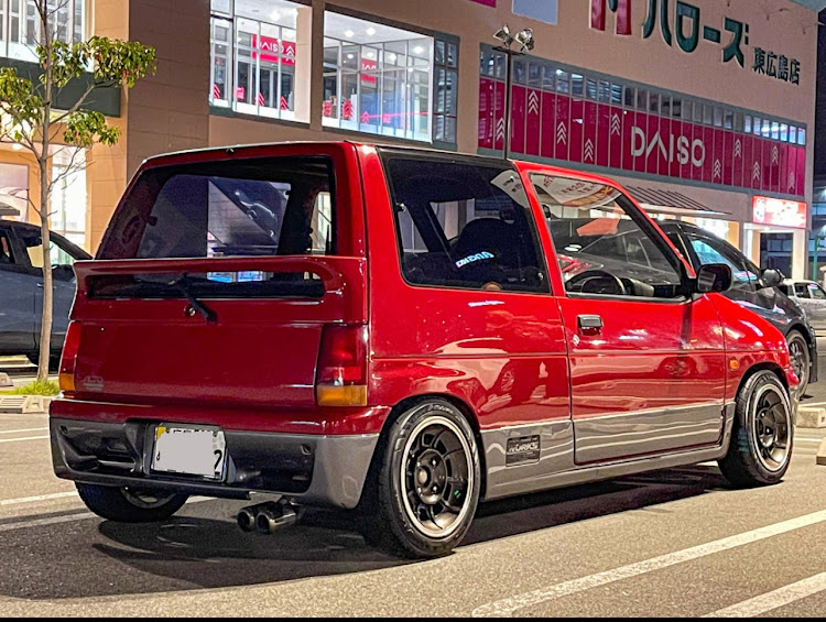 アルトワークスのアルトワークス・RS/X・ツインカムターボ・ローダウン・キャンバーに関するカスタム事例の投稿画像3枚目