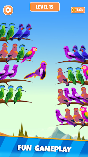 Bird Sort: Color Sort Puzzle