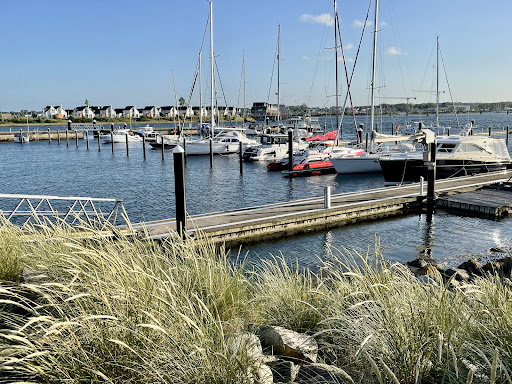 Jetties in front of the house