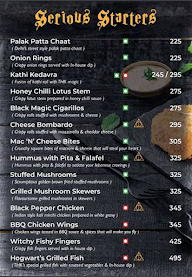 The Hogwarts Kafe menu 8