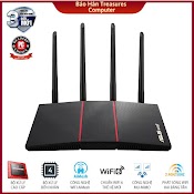 Router Wifi Asus Rt - Ax55 Chuẩn Ax1800 Dual Band Wifi 6 - Hàng Chính Hãng