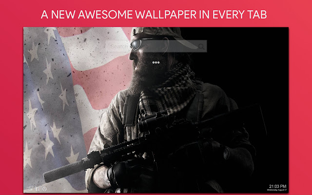 Veterans Day Wallpaper HD Custom New Tab
