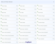 Shree Mannat menu 2