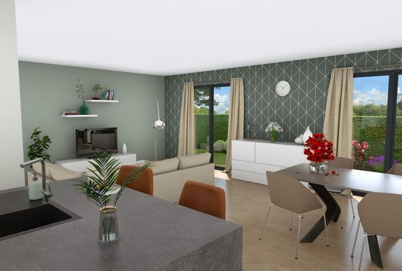  Vente Terrain + Maison - Terrain : 1 018m² - Maison : 120m² à Fresne-le-Plan (76520) 