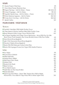 Tamara - Pipal Tree Hotel menu 4